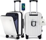 BISON DENIM 20 Inch Carry On Luggage, PC Lightweight Hardside