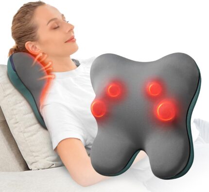 BOB AND BRAD Back Massager with Heat FSA HSA Eligible, EZBack Corded