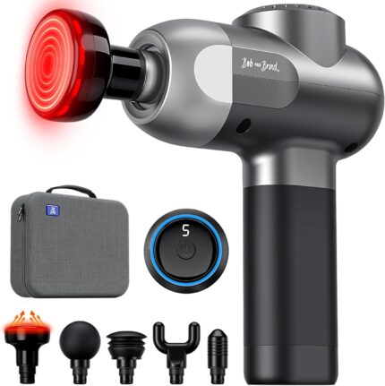 BOB AND BRAD C2 Plus Massage Gun with Heat, Deep Tissue Percussion