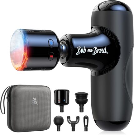 BOB AND BRAD Q2 Pro Mini Massage Gun with Heat and Cold