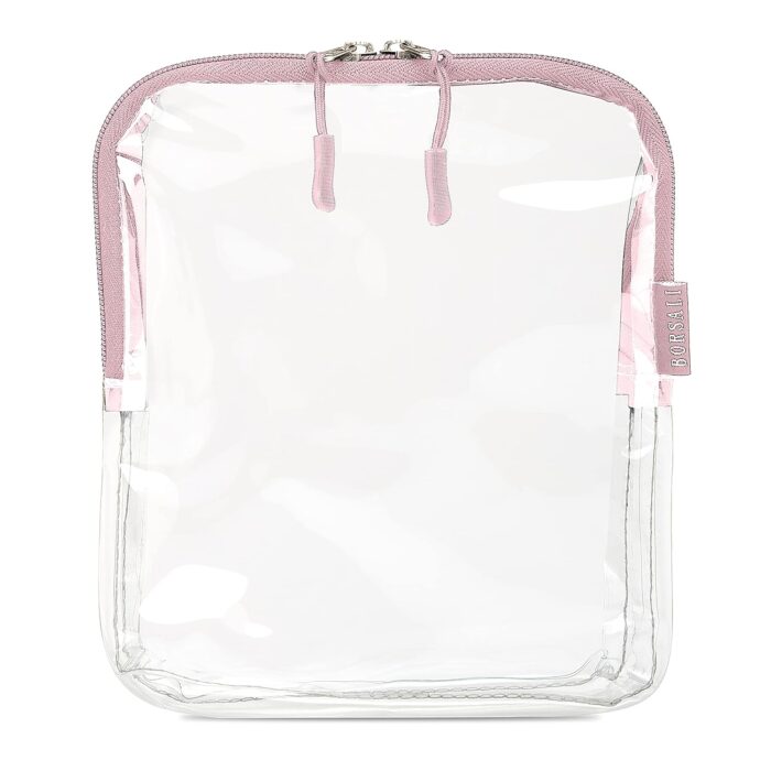 BORSALI TSA-Approved Quart-Sized Bag for Carry-On Travel - One (1)
