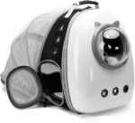 Back Expandable Cat Carrier Backpack, Backpack for Cats Kitten Small