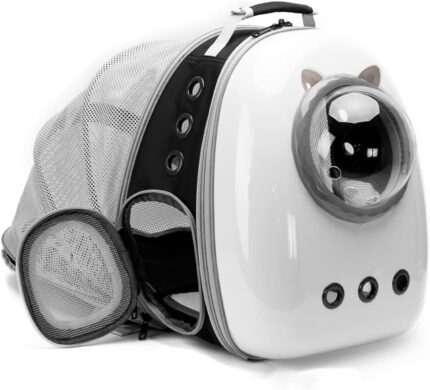 Back Expandable Cat Carrier Backpack, Backpack for Cats Kitten Small
