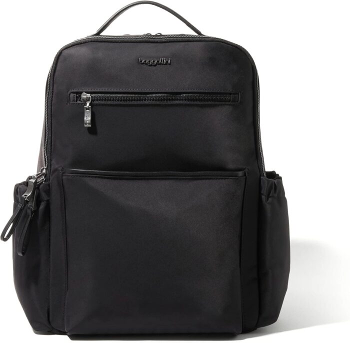 Baggallini Tribeca Expandable Laptop Backpack - 15"x11" Lightweight
