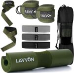 Barbell Pad Set for Hip Thrust 10Pcs- Squat Pad for Barbell