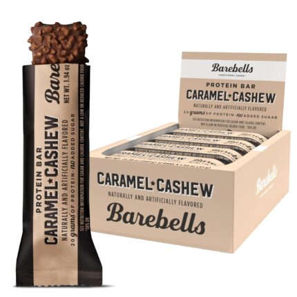 Barebells Protein Bars Caramel Cashew - 12 Count, 20g High Protein