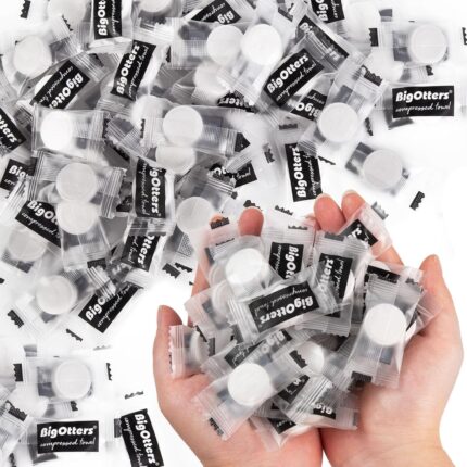 BigOtters 100PCS Compressed Towels, Disposable Face Towels for Travel