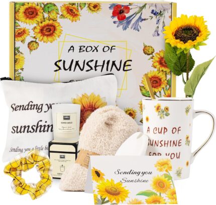 Birthday Gifts for Women, Self-Care Gift Box for Women - Sunshine &