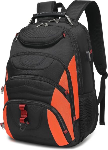 Boavan Laptop Backpack for men, 17.3 inch Laptop Bag with USB Port,