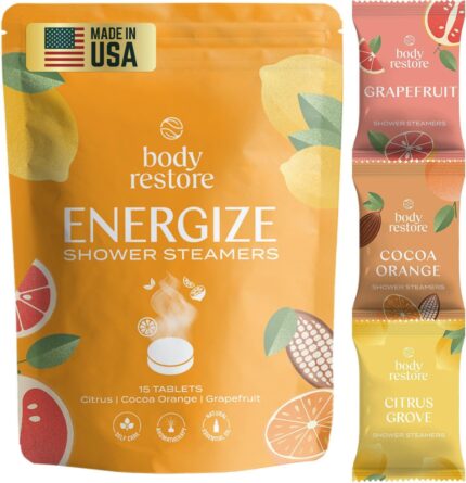 Body Restore Shower Steamers Aromatherapy 15 Pack - Easter Basket