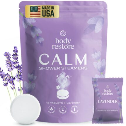 Body Restore Shower Steamers Aromatherapy 15 Pack - Mothers Day Gifts