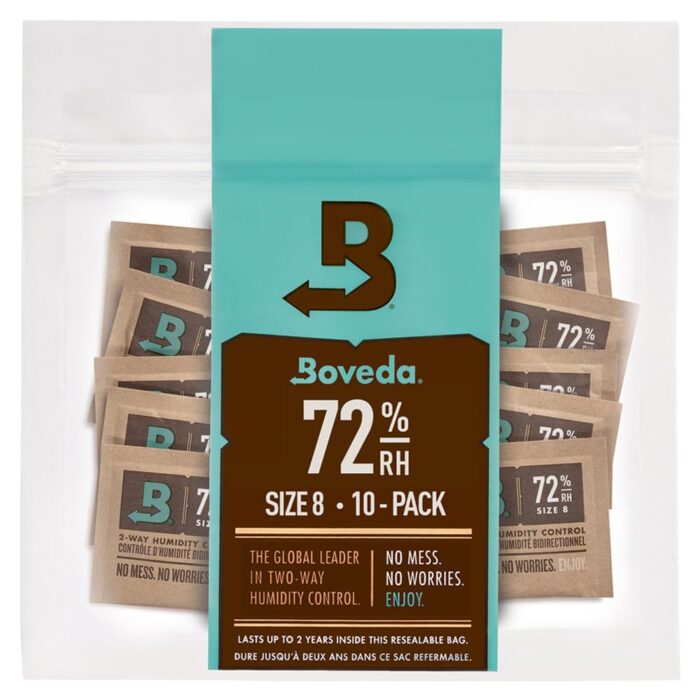 Boveda 72% RH 2-Way Humidity Control – Restores & Maintains