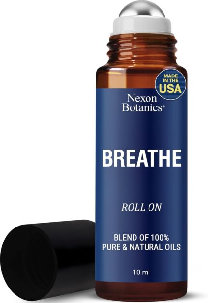 Breathe Essential Oil Roll-On Blend 10 ml - Pure Eucalyptus,
