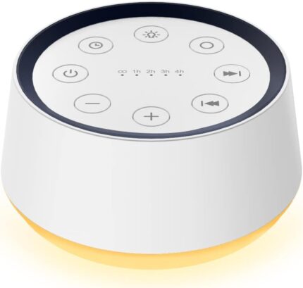 Brown Noise Sound Machine with 30 Soothing Sounds 12 Colors Night