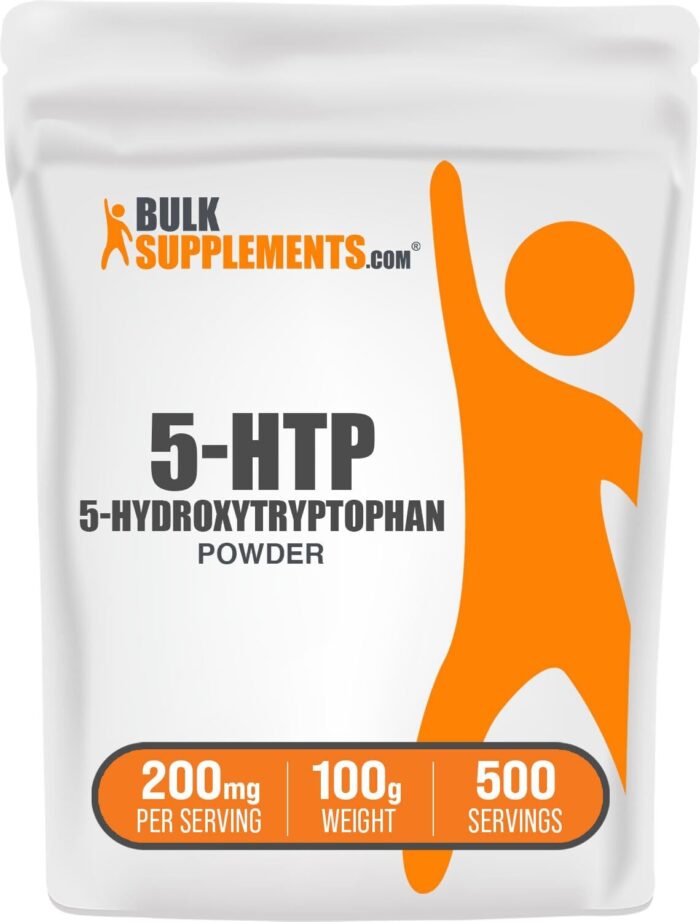 BulkSupplements.com 5-HTP Powder - 5-Hydroxytryptophan, 5 HTP