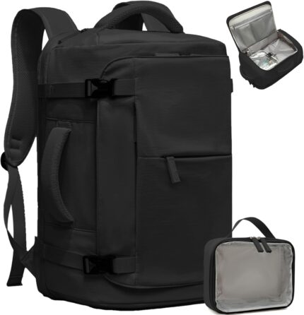 CAMTOP 40L Travel Backpack for Women Men, Lightweight Carry on