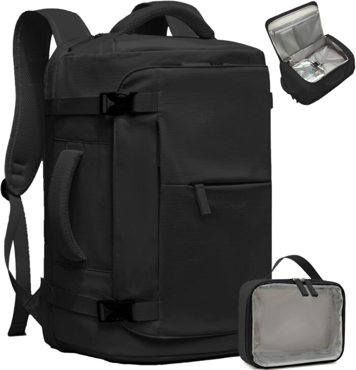 CAMTOP 40L Travel Backpack for Women Men, Lightweight Carry on