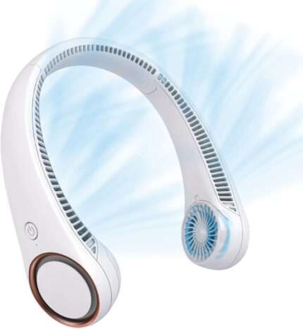 CIVPOWER Neck Fan: Portable Personal Neck Cooling Rechargeable