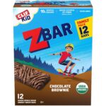 CLIF Kid Zbar - Chocolate Brownie - Soft Baked Whole Grain Snack Bars