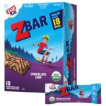 CLIF Kid Zbar - Chocolate Chip - Soft Baked Whole Grain Snack Bars -