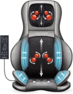 COMFIER Shiatsu Neck Back Massager with Heat, 2D ro 3D Kneading