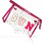 COSHAYSOO Clear Makeup Bag Sunscreen Pouch Summer Things Accessories