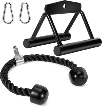 Cable Machine Attachments Set: LAT Pulldown Attachments Bar