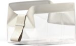Cadence Parcel - Clear Dopp Kit with Magnetic Closure - Durable and