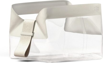 Cadence Parcel - Clear Dopp Kit with Magnetic Closure - Durable and