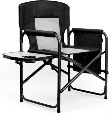 Camping Chairs, Folding Chairs for Outside, Directors Chairs Foldable