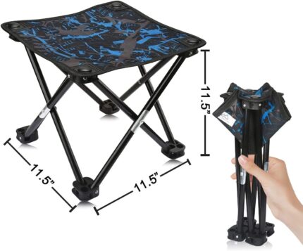 Camping Stool Portable Folding Stool Portable Chair Mini Foldable