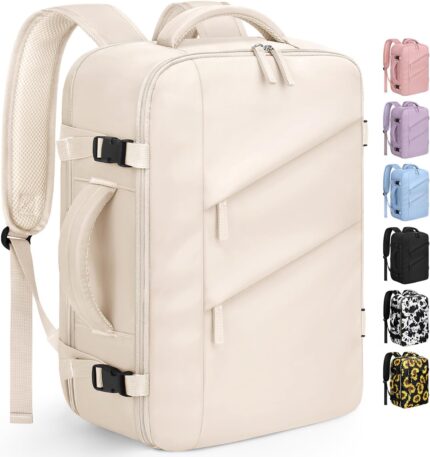 Capolo Travel Backpack for Women Men Waterproof Laptop Backpack Flight