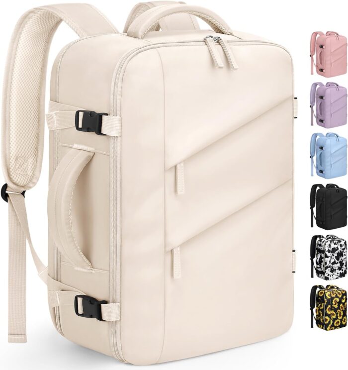 Capolo Travel Backpack for Women Men Waterproof Laptop Backpack Flight