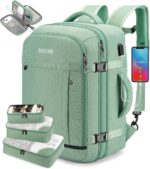 Carry On Backpack for Men Women,42L Flight Approved Travel Backpack