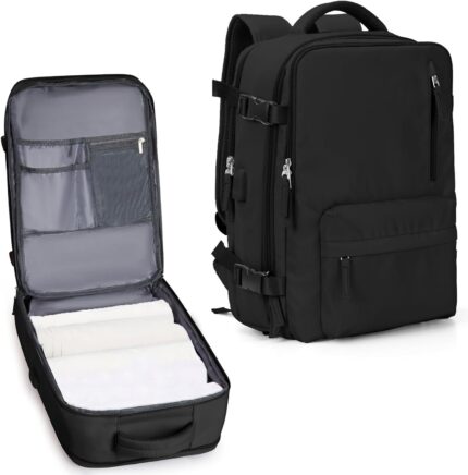 Carry On Backpack for Women, Large Travel Backpack Flight Approved,