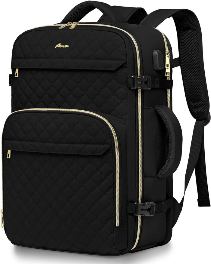 Carry On Women Travel Backpack: TSA Flight Approved Personal Item