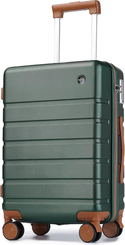Carry on Luggage Suitcase, 22x14x9 Airline Approved 20 Inch Hardside