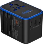 Ceptics World International Travel Plug Adapter - Powerful 33.5W with