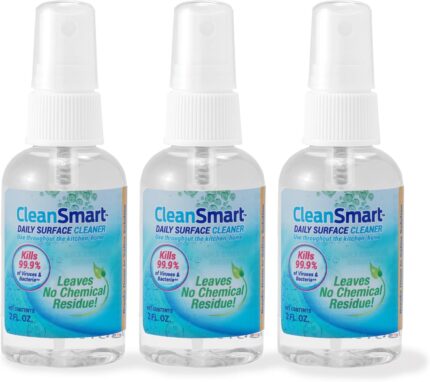 CleanSmart To Go Disinfectant Kills 99.9% of Viruses, TSA-Approved for