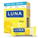 Clif Bar Luna Minis Energy Bar - Box of 12 1.69oz (48g) Bars (Lemon