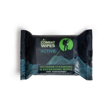 Combat Wipes ACTIVE Outdoor Wet Wipes - Extra Thick Camping Gear,
