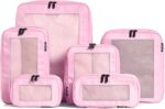 Compression Packing Cubes for Travel - Luggage Organizer Bags - Double