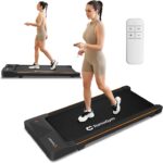 DAEYEGIM 2 in 1 Portable Under Desk Treadmill with Remote