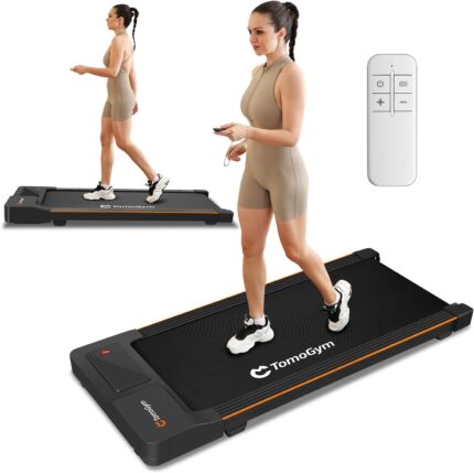 DAEYEGIM 2 in 1 Portable Under Desk Treadmill with Remote