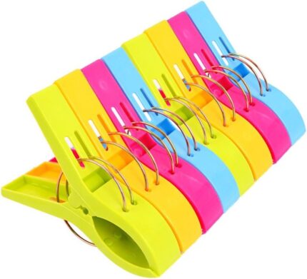 Danmu Beach Towel Clips, Beach Clips, Towel Clips for Beach Chairs