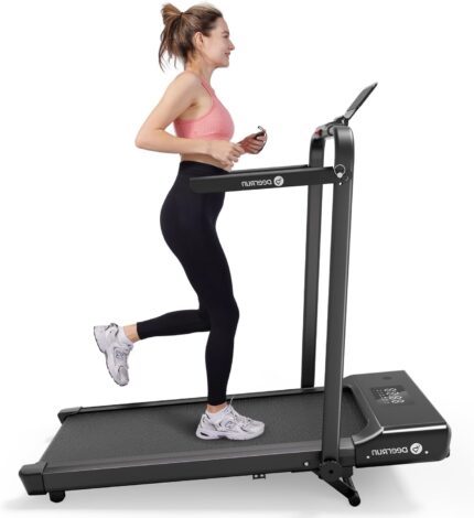 DeerRun 3 in 1 Folding Treadmills for Home, 3.0HP Powerful
