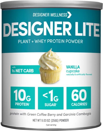 Designer Wellness, Designer Lite, Low Calorie Natural Protein,