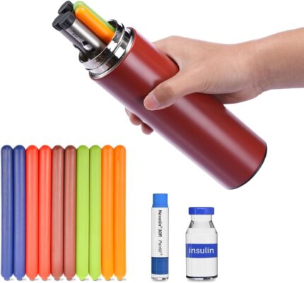 Diabetic Travel Case TSA Approved 1-3/1-6 Insulin Pen Travel Case