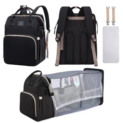 Diaper Bag Backpack, Multifunctional Baby Diaper Bag, Diaper Changing