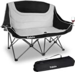 Double Camping Chairs, Oversized Loveseat Camping Chairs for Adults,